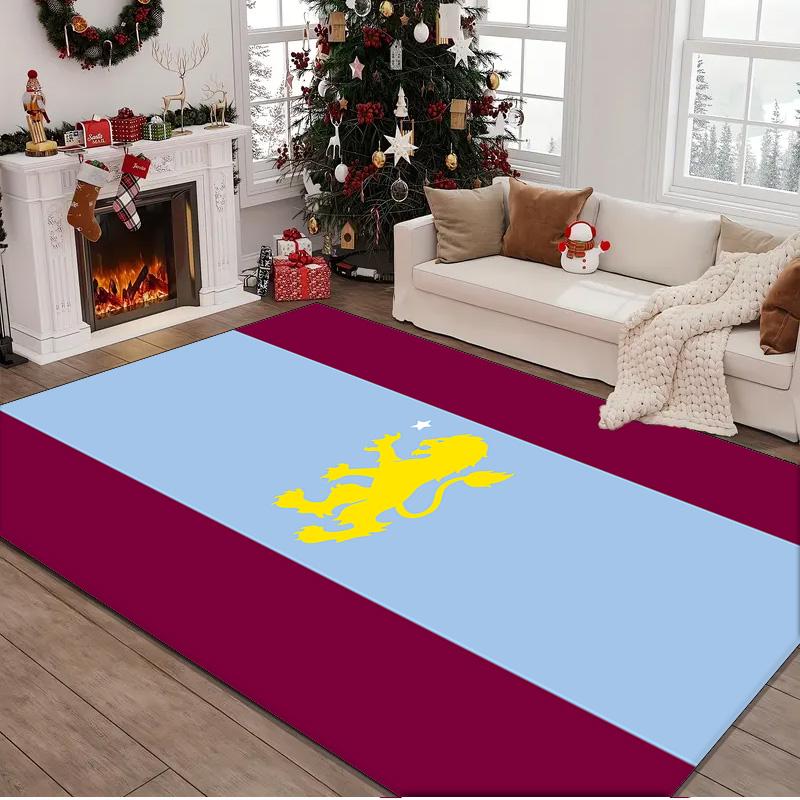 1PC rug Football Villa Design Carpet, Chair Rug,Area Rug for Office Bedroom living rooms bedroom, Doormat decor Christmas fan gifts