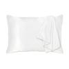 MORIPiLO Gingham Check Pillowcase Pink 43x63cm Wrinkle Resistant Bedding Pillow Cover with L-Shaped Zipper Antibacterial Machine Washable