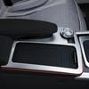 Stainless Steel Central Control Cup Holder Decoration Sticker Fit for Mercedes Benz C-Class 2007-2014 W204 Right/Left Hand Drive