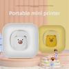 Портативный беспроводной мини-термальный Bluetooth-принтер: Компактный фотопринтер и принтер этикеток для студентов