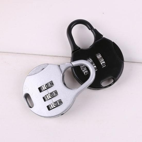 Цифровой кодовый замок, мультяшный быстрый сброс, мини-замок из цинкового сплава, дорожный замок, открытый