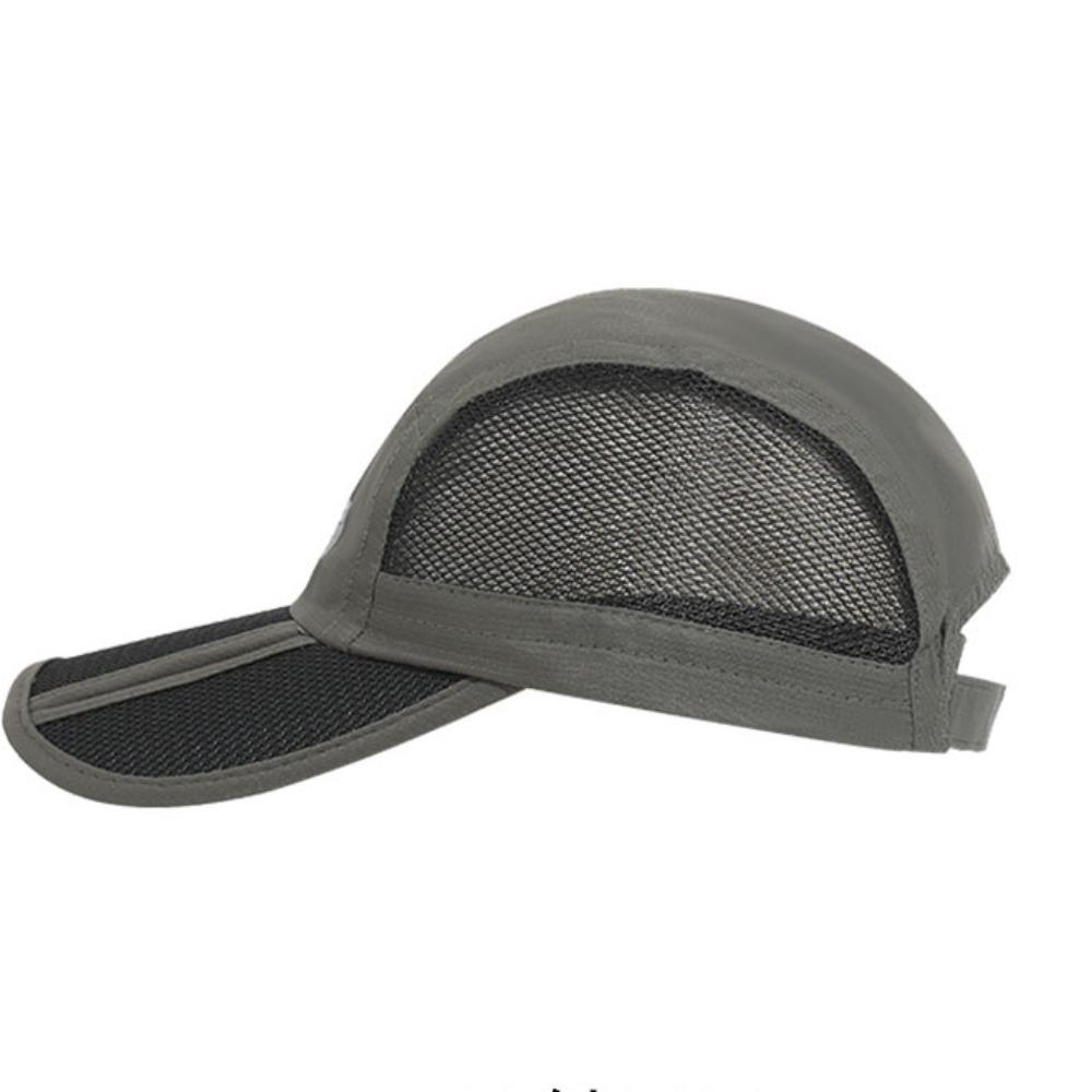 Quick Drying Mesh Baseball Cap Foldable Climbing Hat Fashion UV Protection Cap Unisex