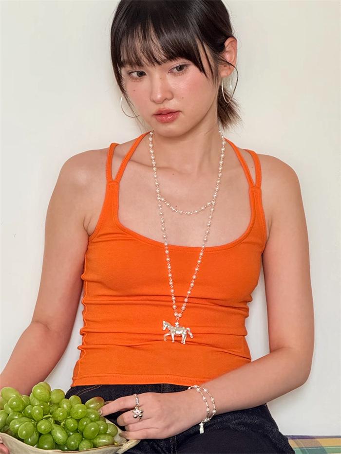 Жемчужное ожерелье-пони со знаком зодиака - Роскошная, универсальная многослойная цепочка для свитера для женщин