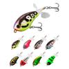 6.5CM/7G Topwater Fishing Lure Вращающиеся Двойные Пропеллеры Тройной Крючок Дальний Заброс Реалистичная Плавающая Бионическая Искусственная Приманка Пресная Вода Соленая Вода