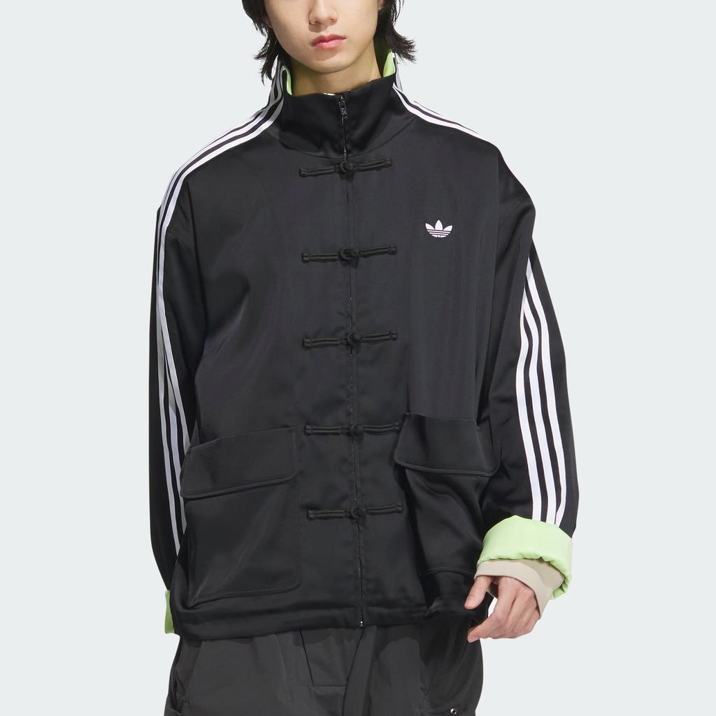 adidas Оригинальная атласная куртка Cn Tt в китайском стиле в
