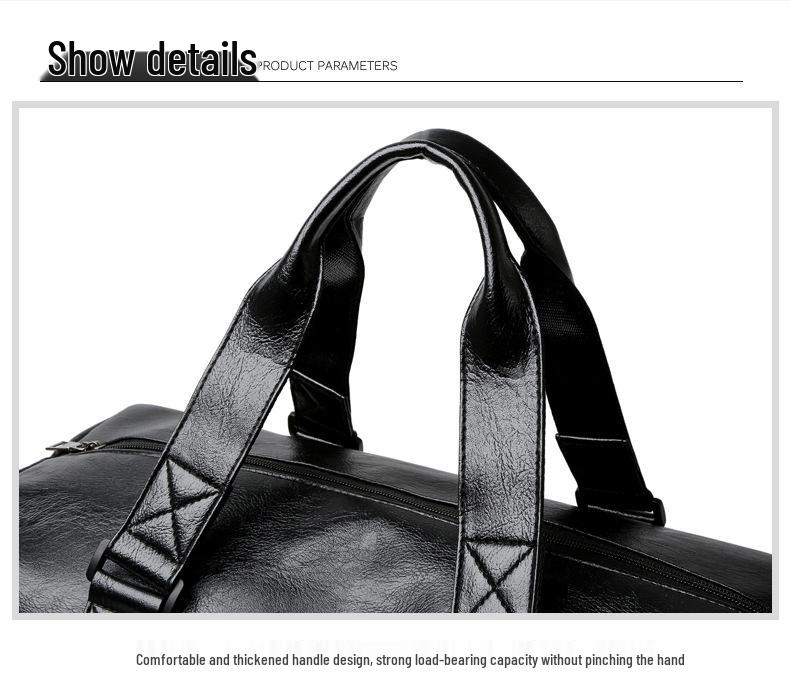 Премиальная дорожная и фитнес-сумка из ПУ: Идеально для йоги и прогулок