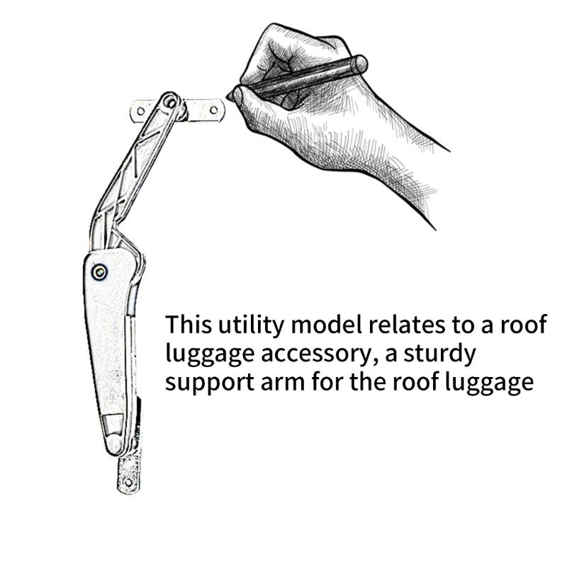 Подъемники крышки багажника на крышу Регулируемые стойки для багажника на крышу Опора для багажника на крышу Разработаны для быстрой замены и повышенной безопасности груза
