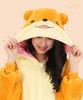 Fleece Animal Kigurumi Costume for Asian Kotsun [SAZAC] Adults, Unisex, Small-Clawed Otter,