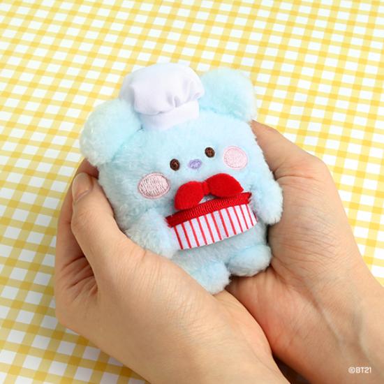 BT21 Брелок для ключей Minini Plush Cook ver.