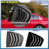 For BMW 3 Series F30 318i 320i 325i 2013-2019 ABS Car Rear Window Shutter Cover Trim Window Louver Side Vent Trim Accessories