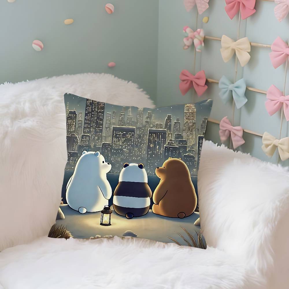 Cute AnimeeJujutsuswKaisenskawaii Case Plush Fabric Soft Pillowcase Double Sided Print Cushion Cover Household Gifts