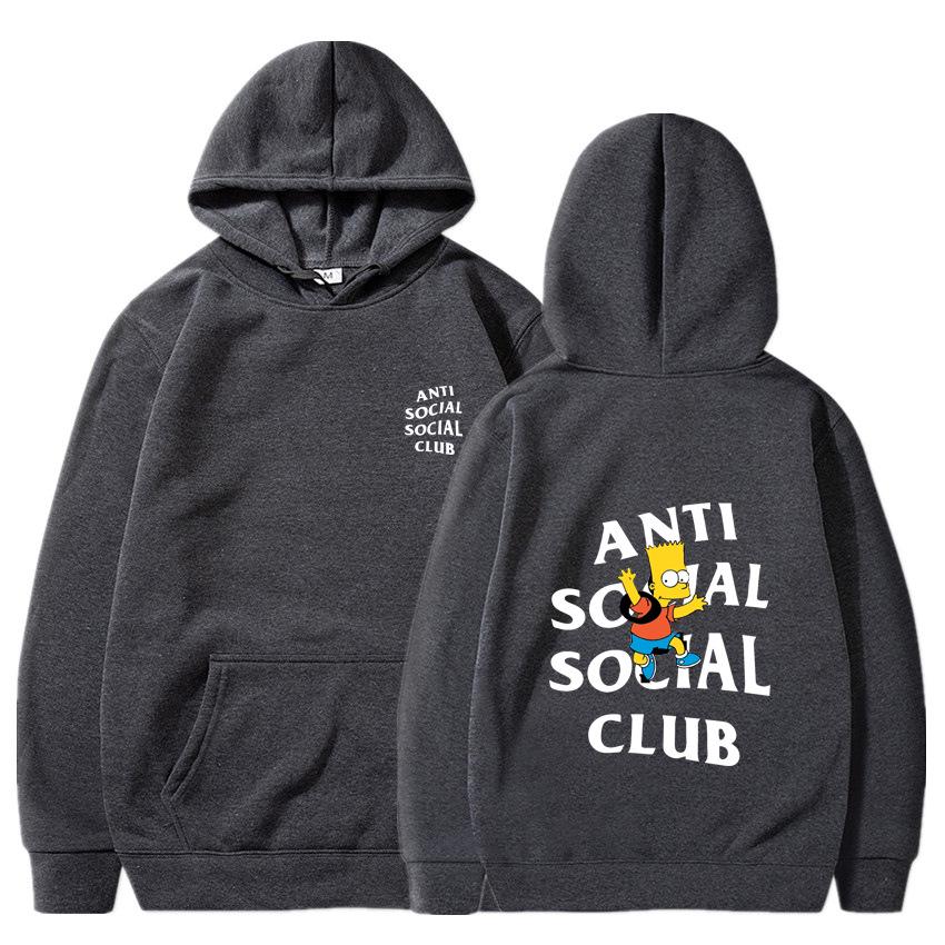 VLONE FRIENDS Angel Big V Loose Hoodie for Men & Women - Spring/Autumn Casual Fashion