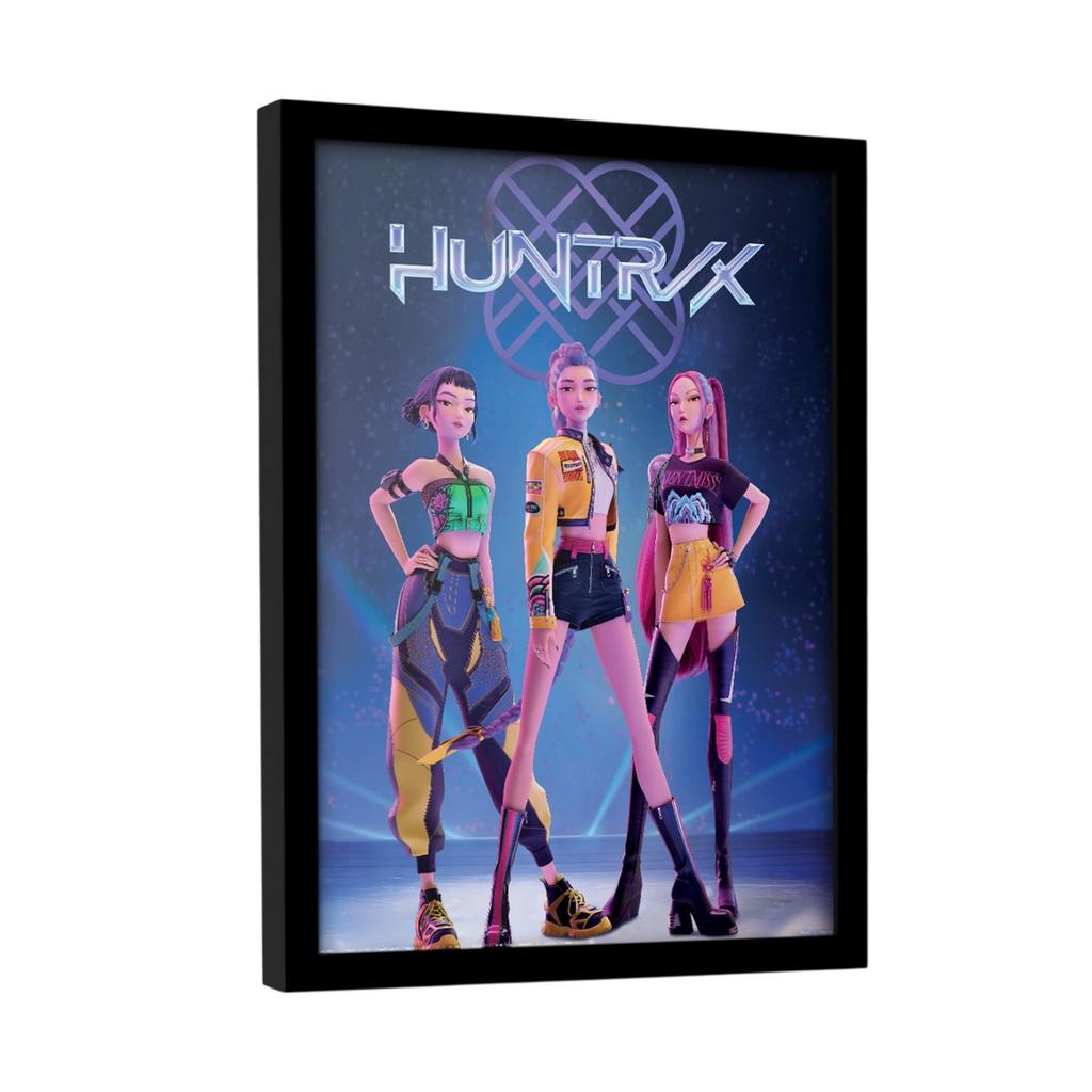 K-Pop Demon Hunters Huntr/X Framed Poster