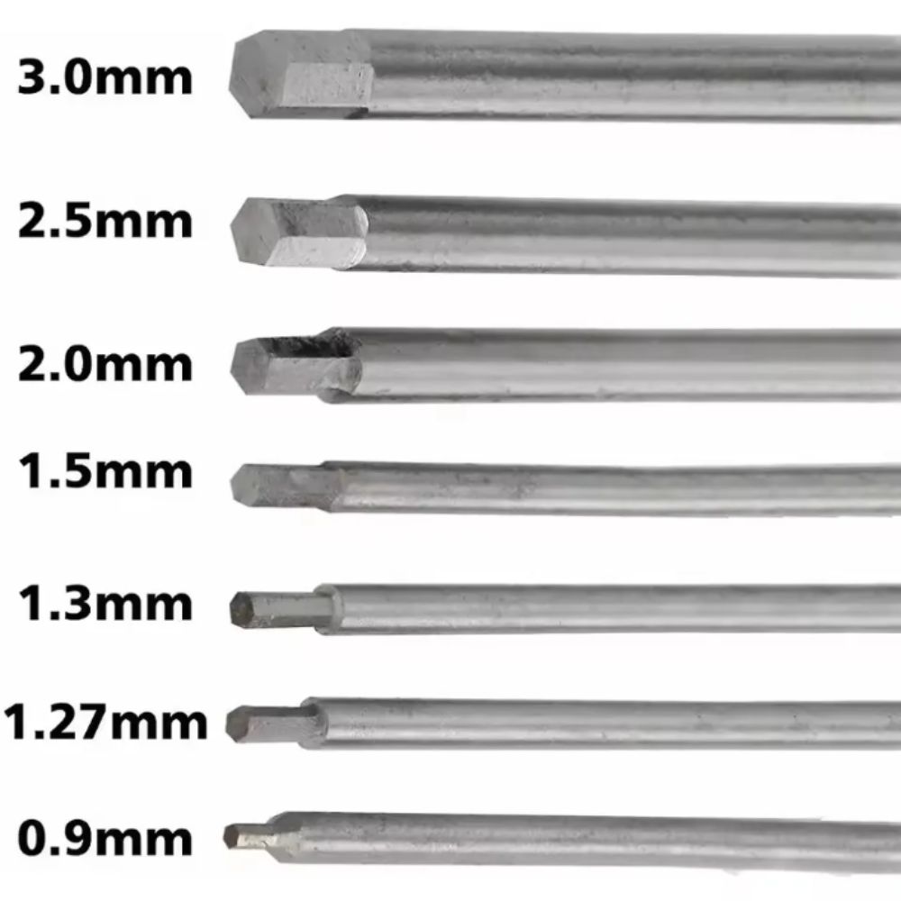 TiNi Coating Hex Screwdriver Tool Titanium Nitride Allen Wrench Aircraft Model