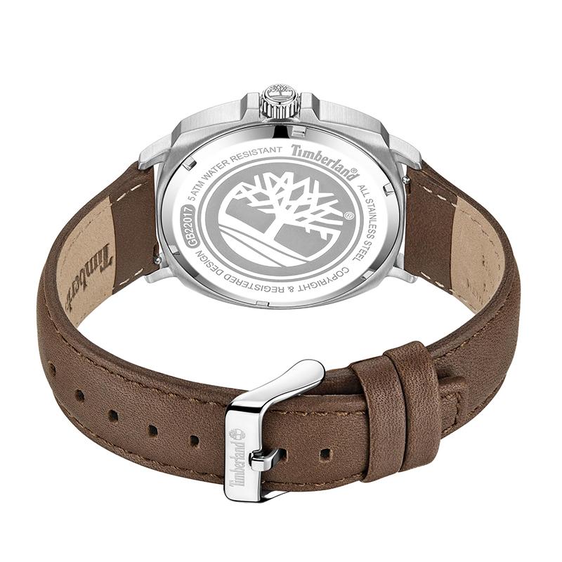 Timberland Часы серии Bailard Кварцевый механизм Стальной ремешок 44 мм Синий циферблат Классические трехстрелочные Модные Ретро Мужские часы TDWGB2201701