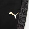 Puma Однотонные повседневные длинные брюки с завязками на талии, женские, черные 587680-01