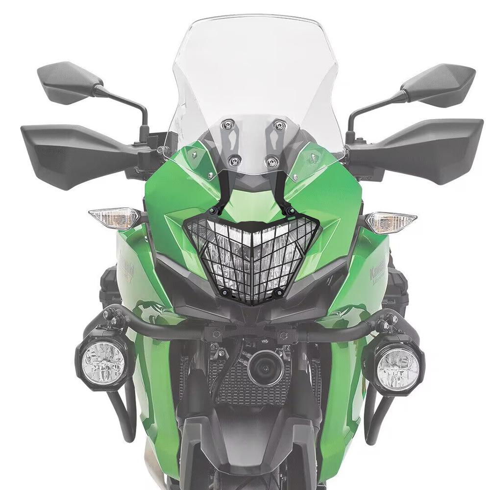 Для Kawasaki VERSYS VERSYS-X 250 300 ABS мотоциклетная фара, защитный чехол для гриля 2017-2022 2023 VERSYS250
