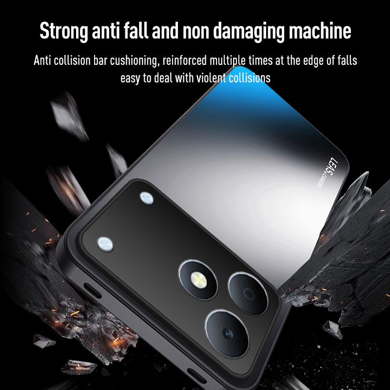 EUCAGR Для Realme Note 80 Роскошный Ударопрочный AG Матовый Мягкий ТПУ+ПК Матовая Задняя Крышка Для Realme Note80 Чехол Для Телефона Coque