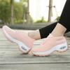 Trendy Sports Shoes 2024 New Thick Sole Height Increasing Versatile Casual Mesh Breathable Vulcanized Shoes Zapatos De Mujer