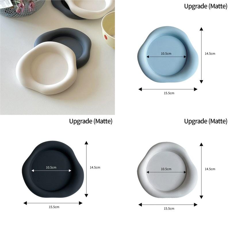 Silicone Coasters Tea Cup Coasters Desktop Decoration Coasters Heat Insulation Coaster Non-Slip Drink Coasters Coffee Cup Mat