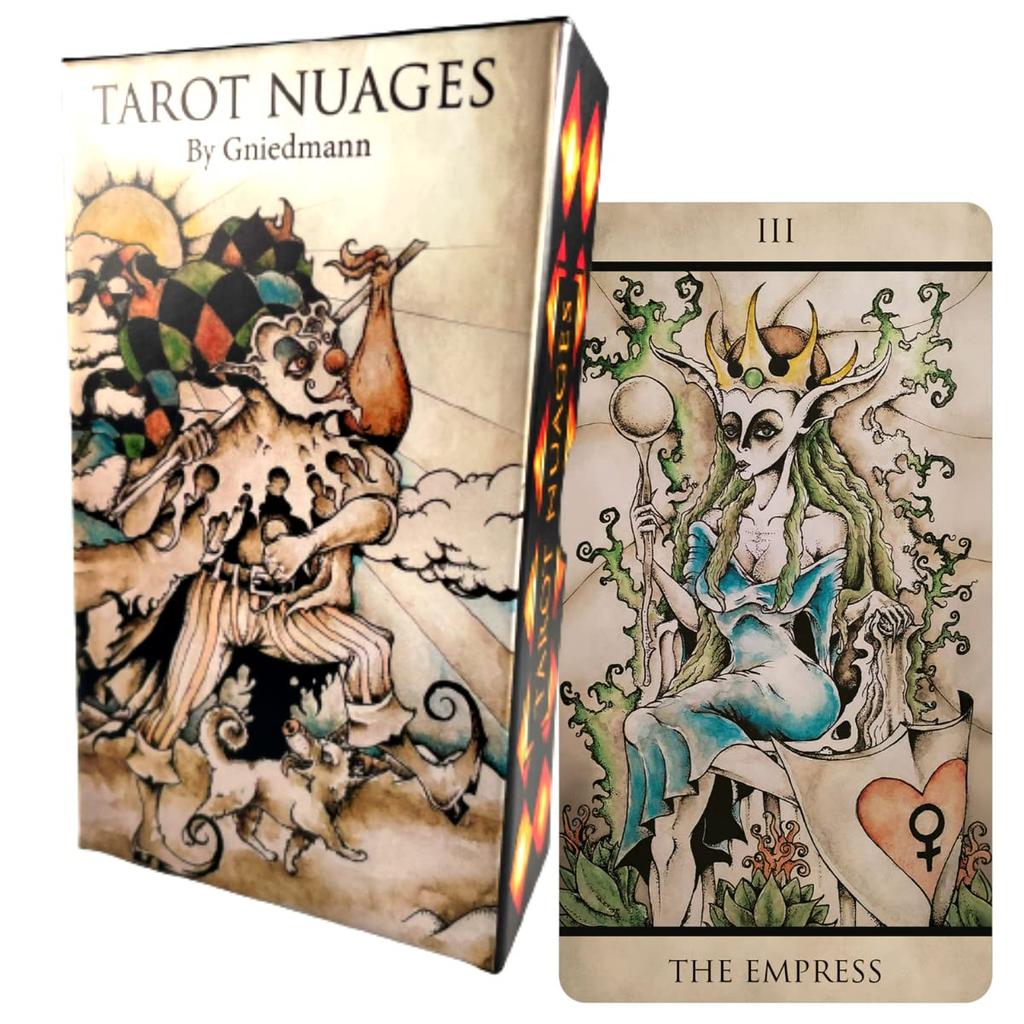 Tarot Nuages Tarot Tarot Fortune Japanese Instruction Manual Authentic Product I.I.J Cards, Telling, Included,