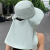 Sun Protection Fisherman Shawl Hat Breathable Mountaineering Cap Casual Sun Protection Cap  Women