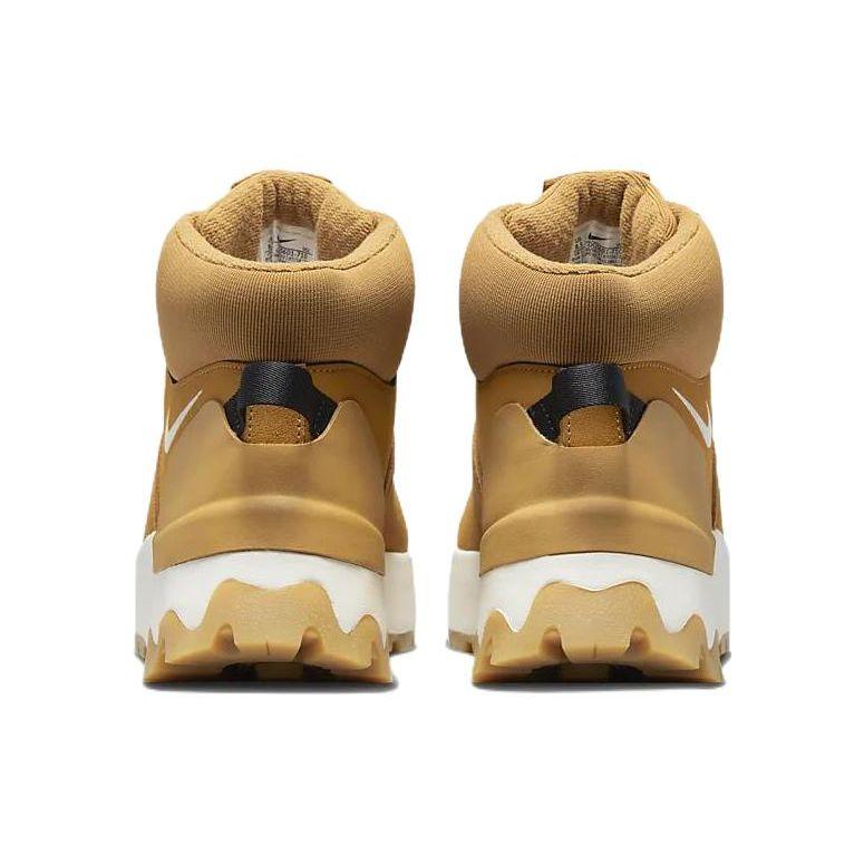 Nike Городской Классический Ботинок Пшеничный Женские Кроссовки Коричневый Черный Коричневый с Каучуком DQ5601-710