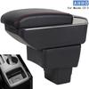 For Mazda CX-3 Armrest Box CX3 2014-2019 Car Central Armrest Storage Box Cup Holder Accessories