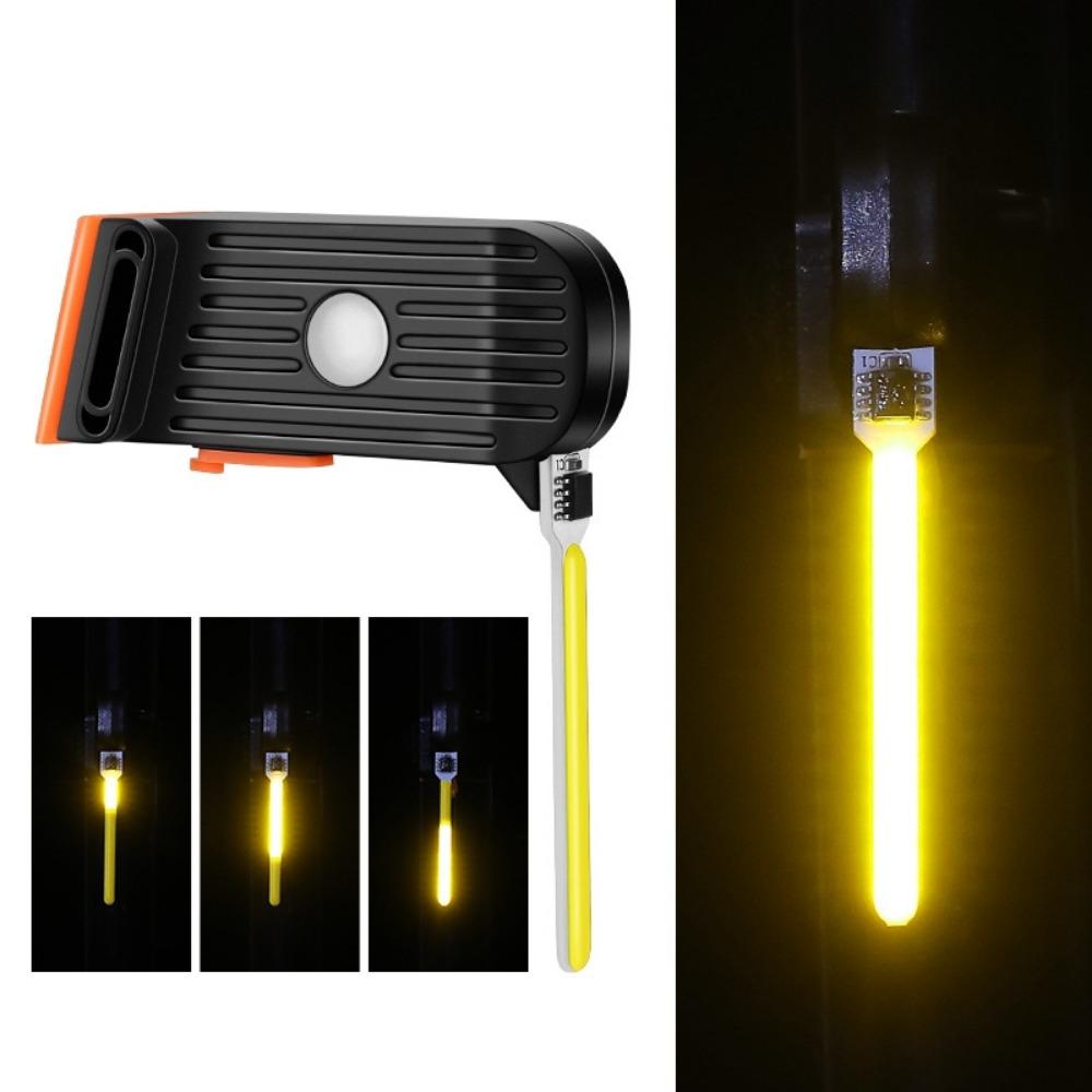 Multifunctional Charging Bike Taillights Foldable Bicycle Rear Light LED Cycling Rear Lamp Night