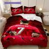Ronaldo's Legacy Bedding (1 * duvet cover + 2 * pillowcase, without core) Soft and comfortable Duvet cover and pillowcase Christmas birthday gift