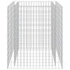 Gabion Raised Bed Galvanized Steel 90 * 90 * 100 cm