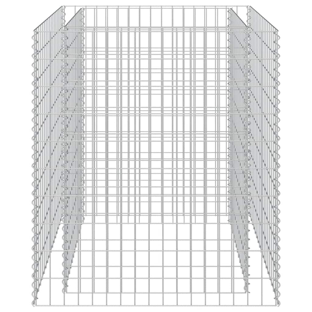 Gabion Raised Bed Galvanized Steel 90 * 90 * 100 cm