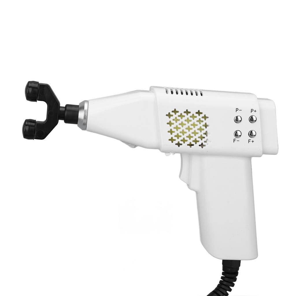 Электрический инструмент для регулировки хиропрактики, 4 терапевтические головки, 9 силовых массажеров для позвоночника, корректирующий инструмент