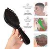 Men Beard Brush with Ergonomic Handle Nylon Boar Bristle Curved Wave Beard Straightener Brush Home Salon Men Mustache Grooming Styling Tools