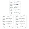 Xiaobudian 3 шт. Водонепроницаемые наклейки-татуировки для мужчин и женщин, Лицо, Тело, Рука, Грудь, Плечо, Бедро, Талия, Временные наклейки, Долговечные Арт-подделки