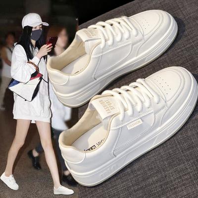 Мягкая подошва, легкие кожаные белые туфли, дышащая летняя женская обувь, весна и осень, новые туфли на плоской подошве, повседневная спортивная обувь