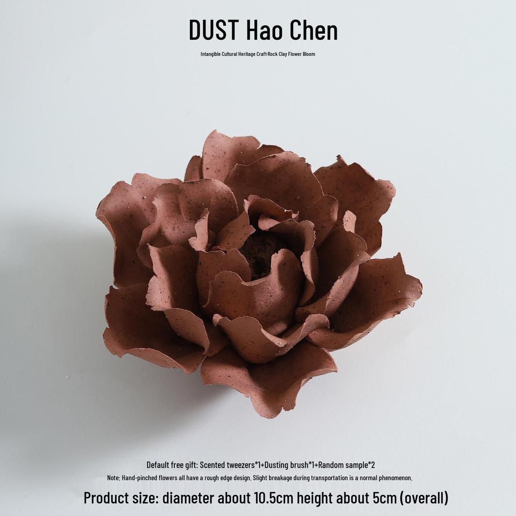 Керамический Держатель для благовоний в виде цветка, ручная работа - Китайский Аромадиффузор, Сувенир