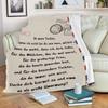Comfortable Wrap Blanket Perfect Letter Blanket A Gift For Family Friends Lovers