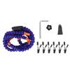Soldering Helping Hands Station PCB Flexible Third Hand Arms Tool for Crafts Workshop 5 Claws Blue