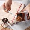 Кофейная мерная ложка из нержавеющей стали с ручкой и шкалой (5-30мл)