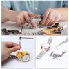212pcs Watch Opener Repair Tool Kit Clock Pry Knife Screwdriver Pin Hammer Set Watchmaker Band Link Clockmaker Accessory