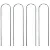 Football Goal with Net White 214 x 75 x 152 cm Steel & Polyester