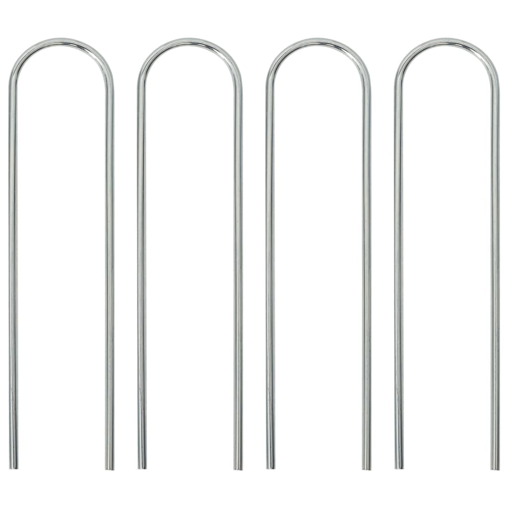 Football Goal with Net White 214 x 75 x 152 cm Steel & Polyester