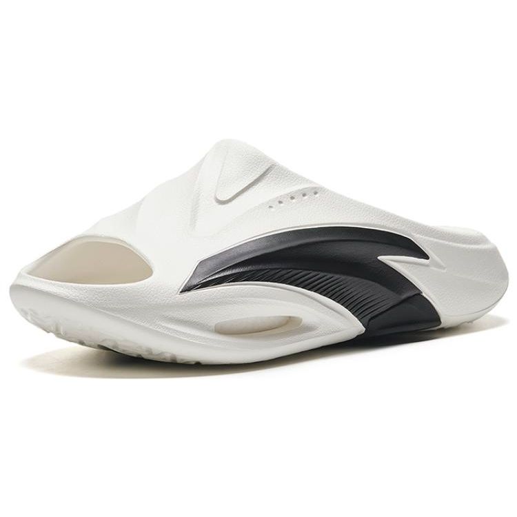 Anta Nitrogen Bubble Nitrogen Technology Cement Nemesis Sports Slippers Men Footwear White Black 112521801F-3