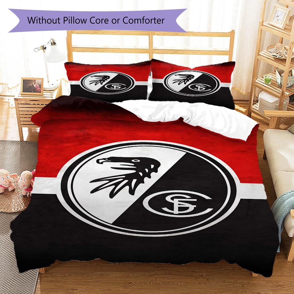 Freiburg e RugPattern Bedding Quilt Set Quilt Cover Pillowcase Home Decoration Birthday Gift (1 * duvet cover + 2 * pillowcase, without core)