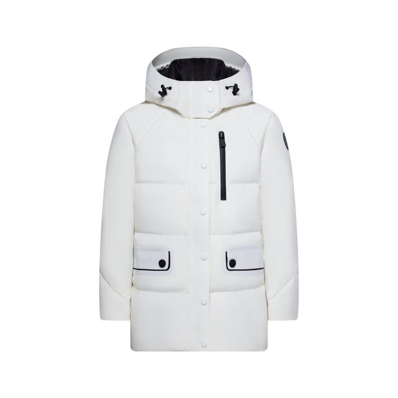BOSIDENG Outdoor Hooded Mid-Length Down Puffer Coat B30142506