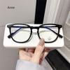 Retro  Metal Square Myopia Glasses Women Frame Rivets Decoration Anti Blue Light Men Optical Frame Computer Glasses