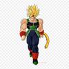 Patches For Clothes Bag Iron On Thermal Stickers Lssj Bardock Bardock Goku Pattern Washable Heat Transfer
