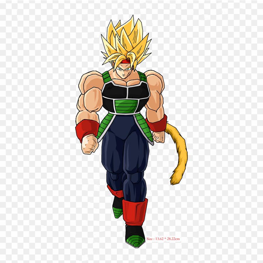 Нашивки для сумок с одеждой, термонаклейки Lssj Bardock Bardock Goku Pattern, моющиеся, термопереводные