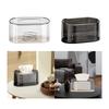 Tissue Storage Box with Spring Modern Modern Toilet Paper Rack Napkin Storage Box for Table Restroom Hotel Car Kitchen Counter